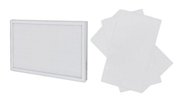 Zestaw filtrów mata filtracyjna + filtr dokładny