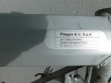 РАМА APRILIA SX 50 БЕЗ ДОКУМЕНТОВ