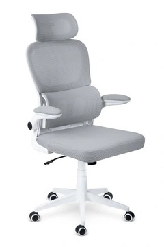 FOTEL BIUROWY OBROTOWY ERGONOMICZNY KRZESŁO BIUROWE OBROTOWE MIKROSIATKA