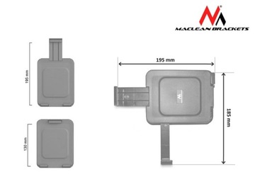 Автомобильный держатель для планшета PREMIUM BYDGOSZCZ