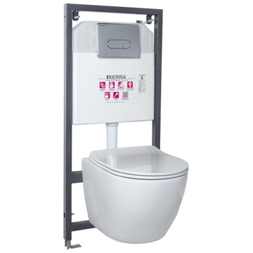 Zestaw podtynkowy WC Delos/Pacific CHR