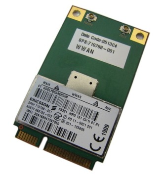 Modem WWAN 3G HP Ericsson F5321 3G GPS mPCIe