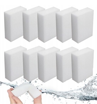 10x ГУБКА ДЛЯ ОЧИСТКИ ПЯТЕН MAGIC УДАЛЯЕТ Грязь