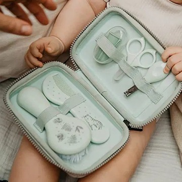 Маникюрный набор Suavinex Baby с кисточкой и расческой.