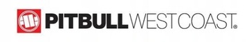 Bluza rozpinana PIT BULL Pique Logo stójka męska r.M