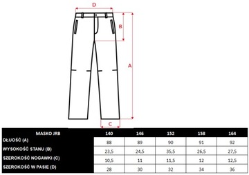 Детские брюки IQ MASKO JRB