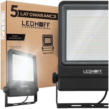 Halogen Lampa LED Naświetlacz 150W 22500lm MOCNY IP66 do magazynu HALI