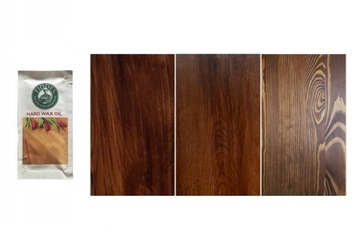 FIDDES Olejowosk drewniane meble podłogi HARD WAX OIL DARK OAK próbka 5ml