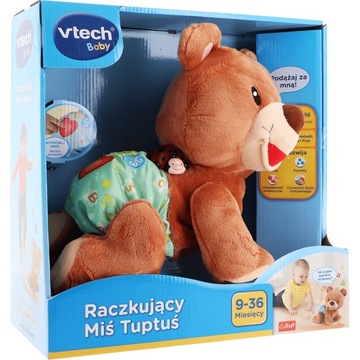Интерактивный ползающий плюшевый мишка Vtech Thumper
