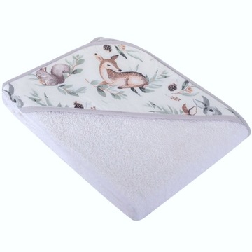 OKRYCIE KĄPIELOWE RĘCZNIK Z KAPTURKIEM 80x80