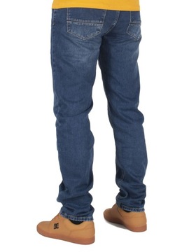 Spodnie męskie jeans W:33 84 CM L:32 granat