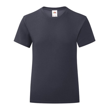 FRUIT DZIEWCZĘCA KOSZULKA T-SHIRT 150T D.NAVY 128
