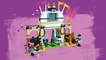 Конный завод LEGO Friends 41367 «Прыжки с препятствиями»