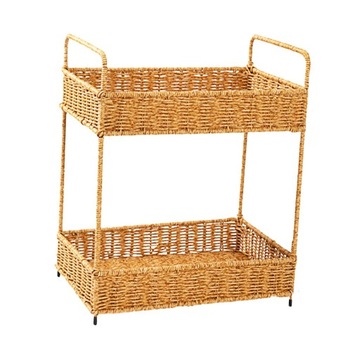 Taca z tkanego kosza Dekoracyjna wiklinowa półmise