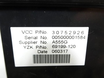 DISPLEJ BUDÍK VOLVO C70 II