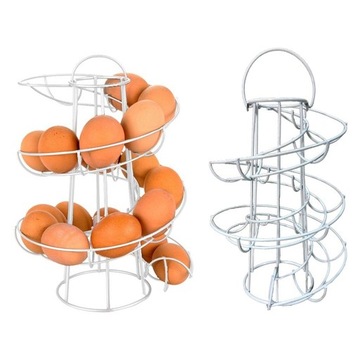2 шт. Спиральная подставка для яиц на 24 яйца.