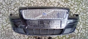 VOLVO V50 04-06 ZDERZAK PRZEDNI PRZÓD GRILL ZAŚLEPKA HAKA 452-46