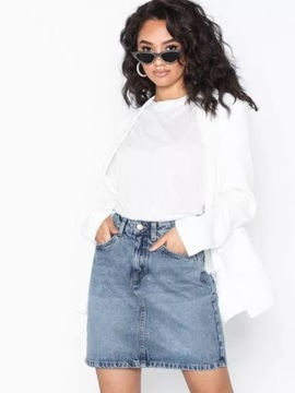 Vero Moda jeansowa niebieska spódnica mini M