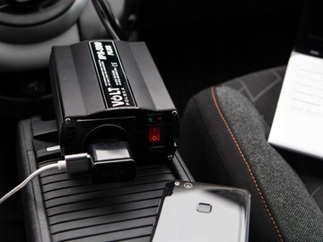 АВТОМОБИЛЬНЫЙ ПРЕОБРАЗОВАТЕЛЬ 24 В 230 В НАПРЯЖЕНИЕ 500 Вт PL