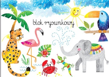 Blok rysunkowy A4 Hamelin biały 10 sztuk