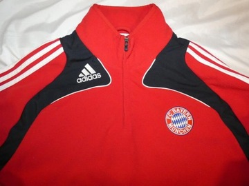 polar adidas FC BAYER bluza polarowa retro vintage Bayern Munich adidas