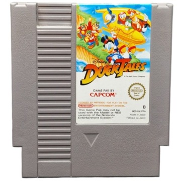 Gra DUCK TALES Nintendo NES + instrukcja