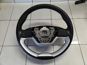 KIA PICANTO II 2013 5D HB KIEROWNICA SKÓRA SKÓRZANA ŁADNA