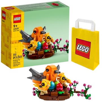 KLOCKI LEGO CREATOR 40639 PTASIE GNIAZDO ZESTAW NOWE DLA DZIECI +TORBA LEGO