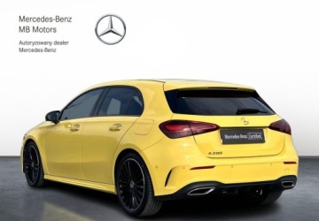 Mercedes Klasa A W177/V177 Hatchback Facelifting 1.3 200 163KM 2023 Mercedes-Benz Klasa A SalonPL AMG Line Kamera 360 Head-Up Multibeam Pamiec, zdjęcie 2