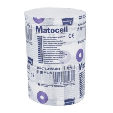 Lignina w zwoju Matocell, wata celulozowa