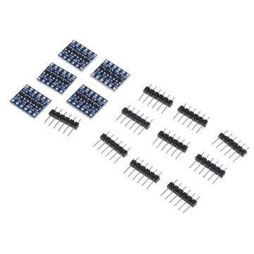 5 szt. IIC I2C Konwerter poziomu Dwukierunkowy moduł 5 V do 3 V dla