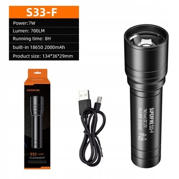 S33 Мини Портативный Светодиодный Фонарик Сильная Охота