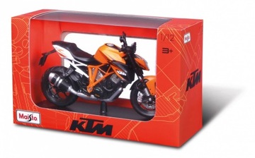 Металлическая модель KTM 1290 Super Bike с базой 1/12.