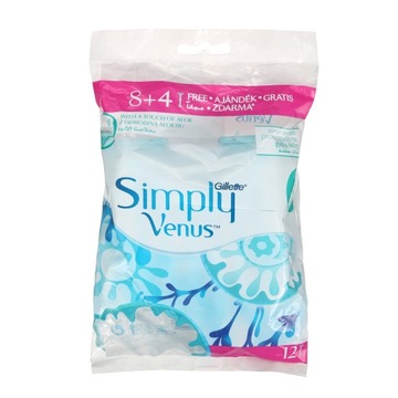 Maszynka jednorazowa do golenia Gillette Simply Venus 12 szt.