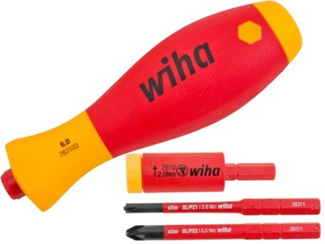 WIHA Wkrętak Adapterem Dynamometrycznym SL/PZ 2 Nm