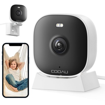 2 шт. БЕСПРОВОДНАЯ WIFI КАМЕРА НАРУЖНАЯ КРЫТАЯ IP 3MPX 2K АУДИО H.264