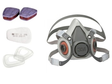 ЗАЩИТНАЯ МАСКА С ФИЛЬТРАМИ 3M 6200