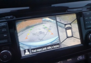 Nissan Qashqai II Crossover 1.2 DIG-T 115KM 2015 Nissan Qashqai Panorama Kamera 360 Hands Free GetHelp 1.2 Benzyna, zdjęcie 13