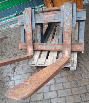 WIDŁY KOPARKI 4,7T KARETA 350kg ŁADOWARKI
