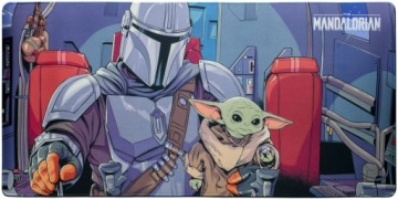 STAR WARS килимок на письмовий стіл килимок для миші 80x35 MANDALORIAN BABY