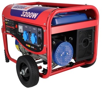 Agregat prądotwórczy DEDRA generator prądu 3,2kW 2,8kVA 210cm³ AVR 2x230V