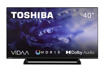 TOSHIBA 40-дюймовый светодиодный телевизор 40LV3E63DG