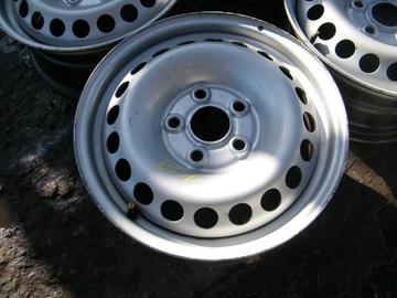 4× DISK OCELOVÝ VOLKSWAGEN OE T5 T6 TRANSPORTER 6.5" X 16" 5X120 ET 51