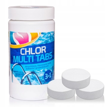 Chlor Tabletki Multifunkcyjne 200g Gamix Multi 1kg