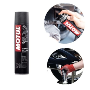 Очиститель цепи в аэрозоле 400 мл MOTUL Chain Clean