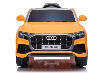 Автомобиль на аккумуляторе Audi Q8 JJ2066 Yellow Paint Electric Pilot Car