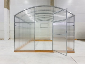 ТЕПЛИЦА ИЗ ПОЛИКАРБОНАТА Прямые стены 40х20 3х6м 6мм