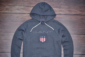 GANT BIG LOGO SWEAT HOODIE MĘSKA BLUZA Z KAPTUREM XL