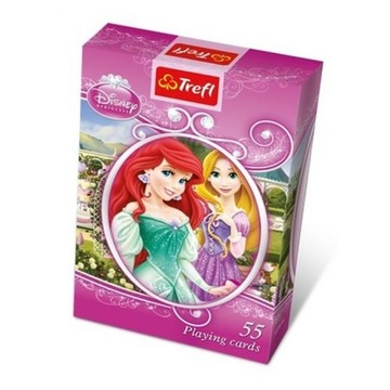 KARTY DO GRY PRINCESS KSIĘŻNICZKI TREFL 55 SZT