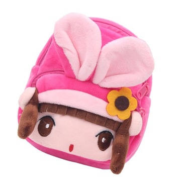 18-дюймовый рюкзак с двойным ремешком Cartoon Rose